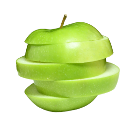 Sliced Green Apple